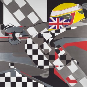 LH（帆布上的丙烯酸） 作者 奥利维亚·戴维斯（Olivia Davis）